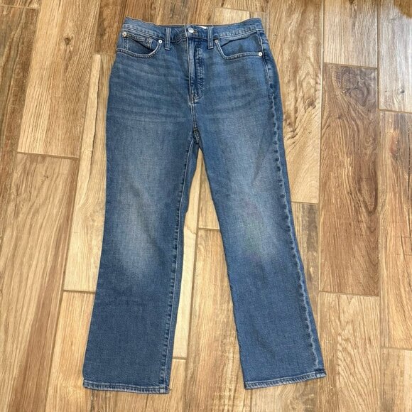Madewell Slim Demi Boot Jeans - Picture 1 of 3